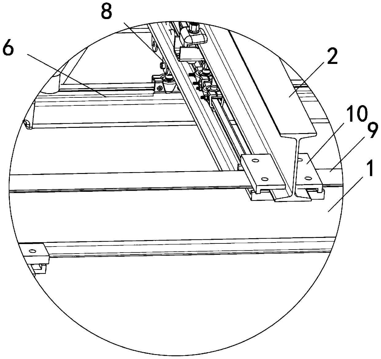 An automatic transfer and placement device for building floor slabs and its working method