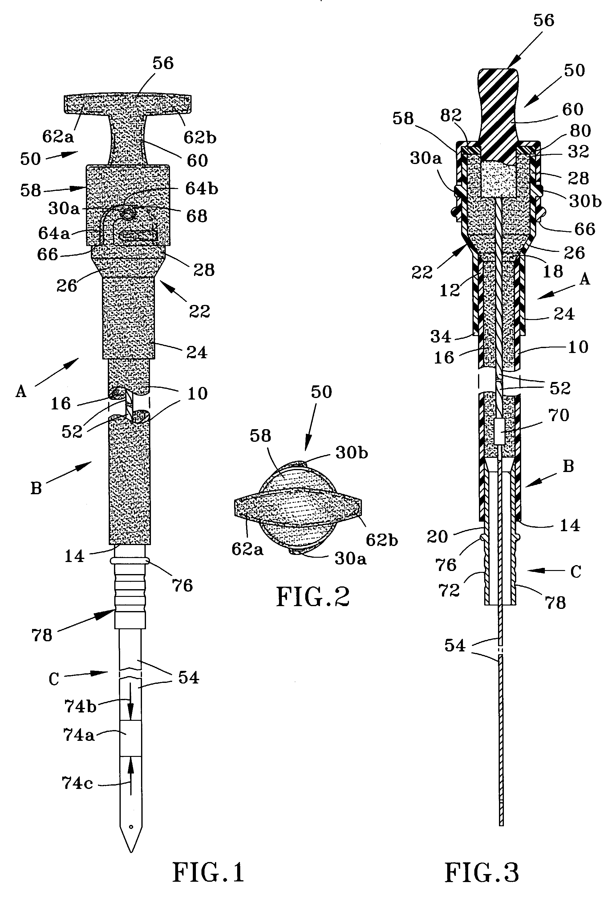 Fluid level measuring device