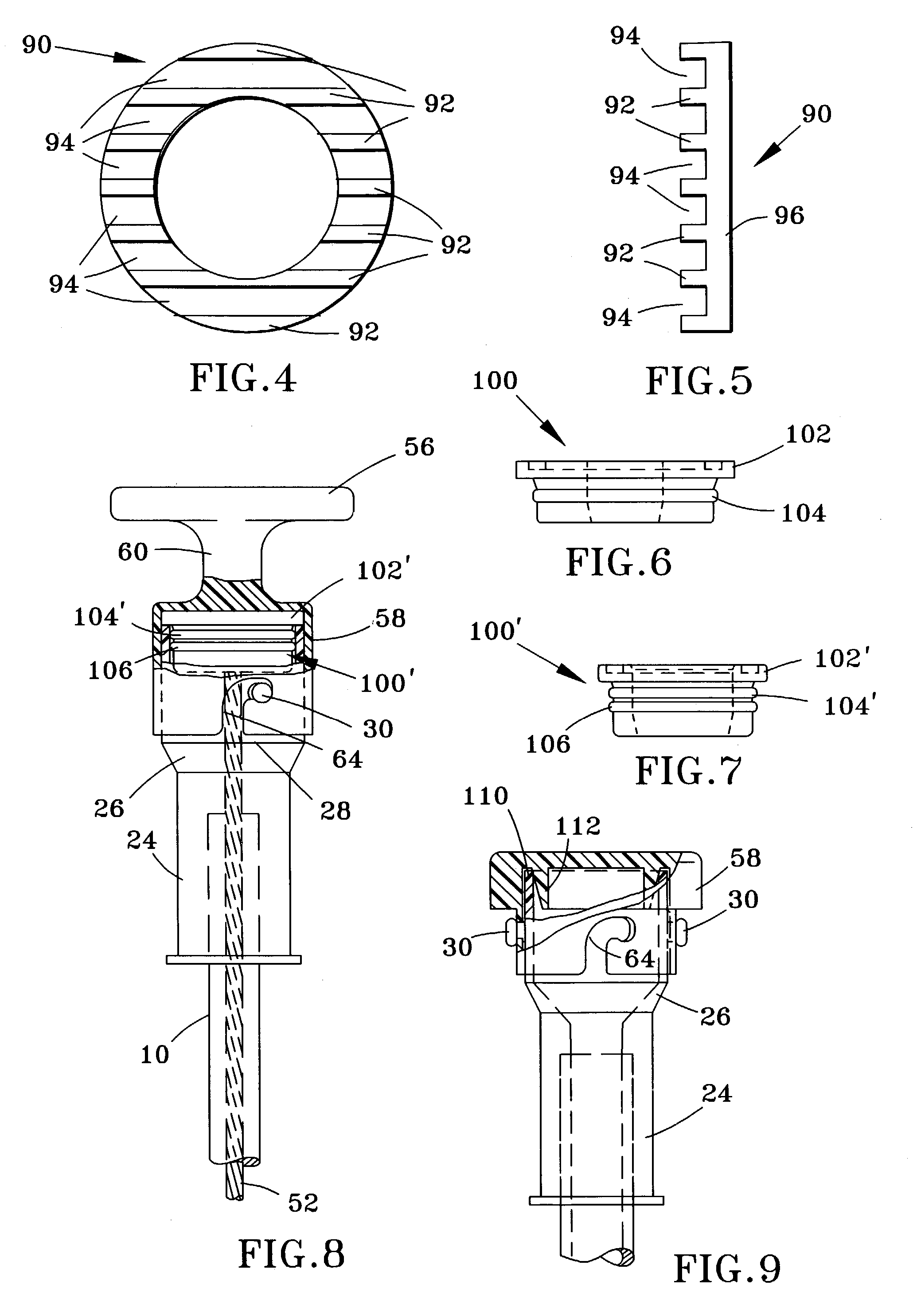 Fluid level measuring device