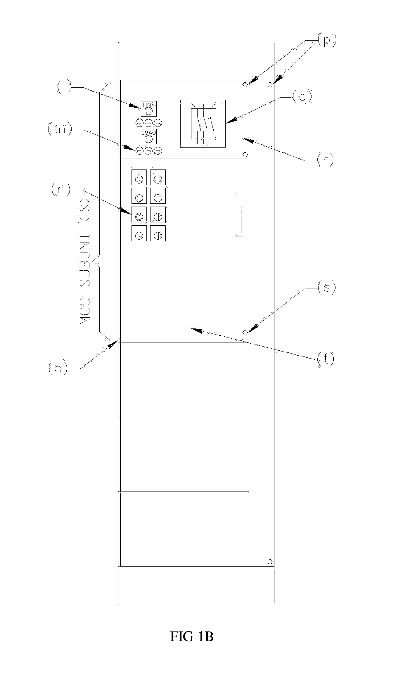 Motor Control Center Subunit(s) (bucket(s)) with compartmentalized disconnect associated with a distinctly separate load section.