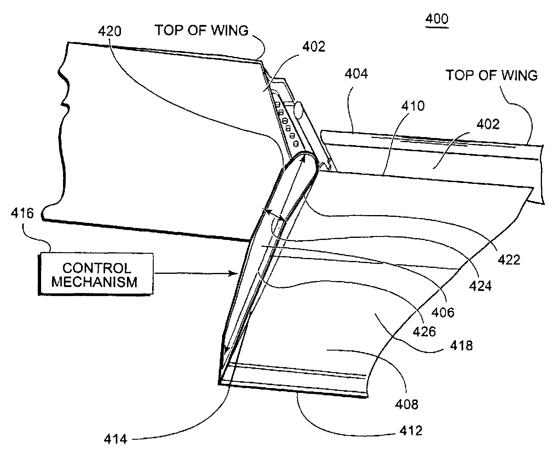 Deployable flap edge fence