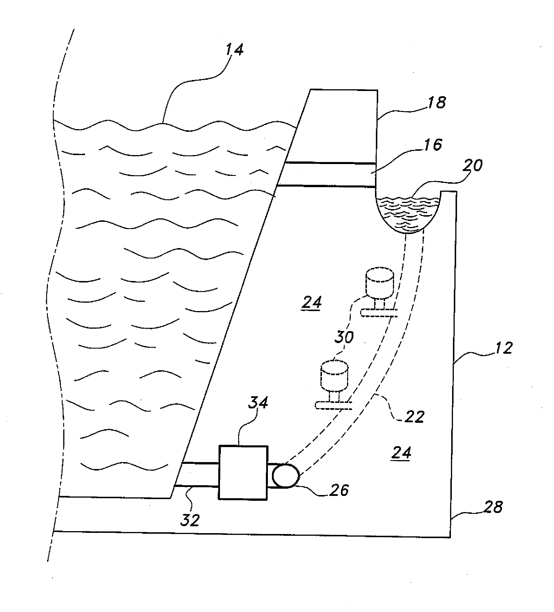 Hydroelectric power generating system