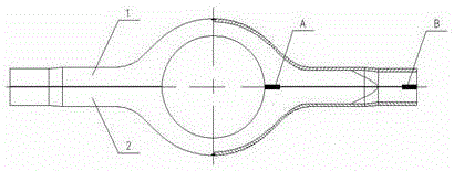 A Processing Technology for Longitudinal Seam Groove of Stamped Welded Axle Housing