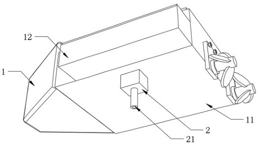 A water quality detection device based on unmanned ship