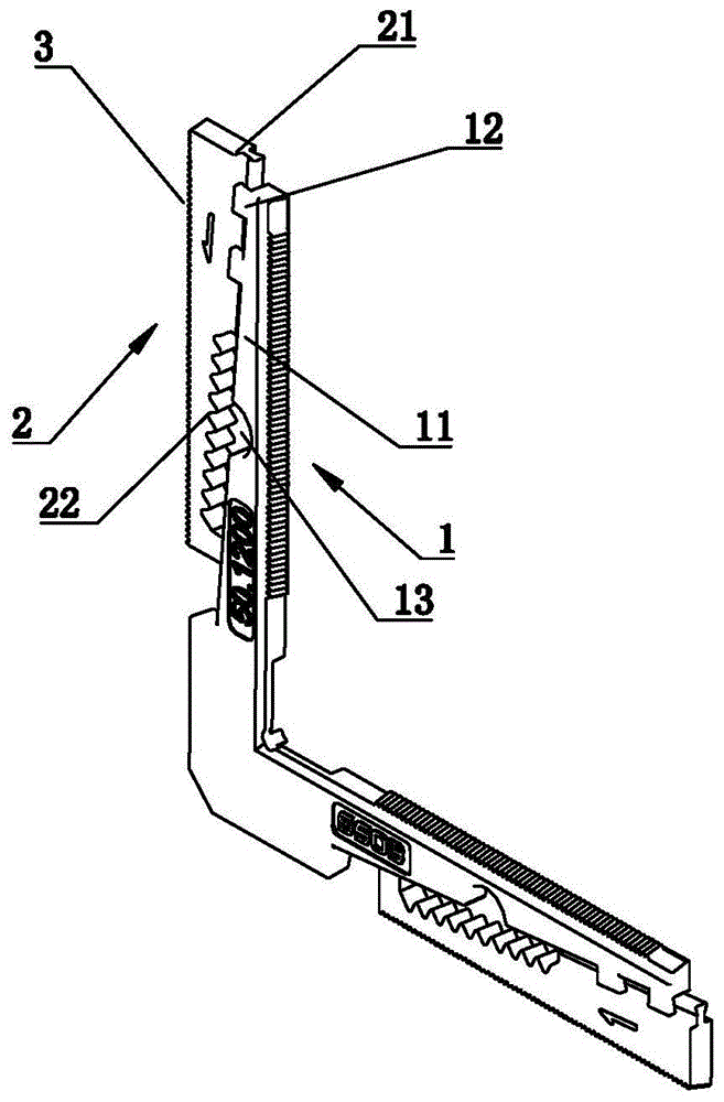 Profile angle assembling device