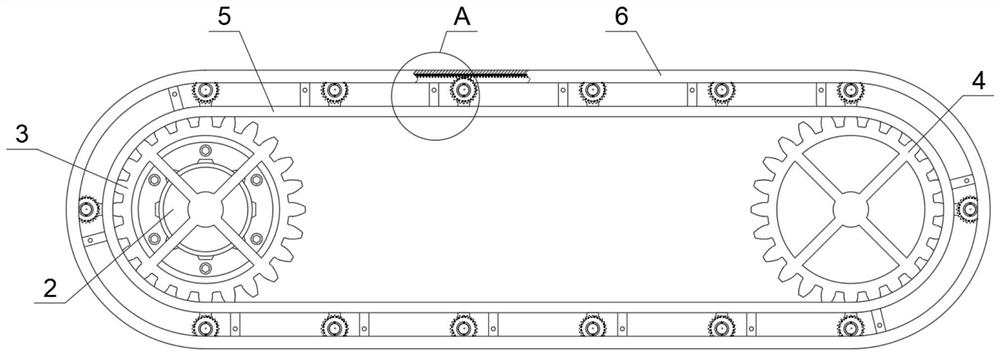 Motor punching sheet deburring device based on intelligent equipment automation