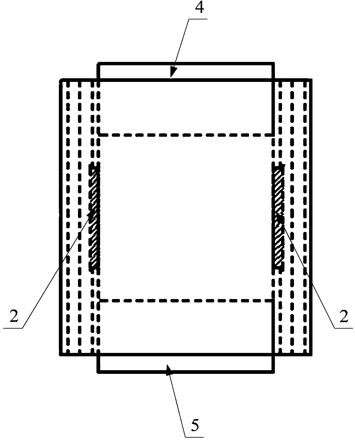 Compression molding die