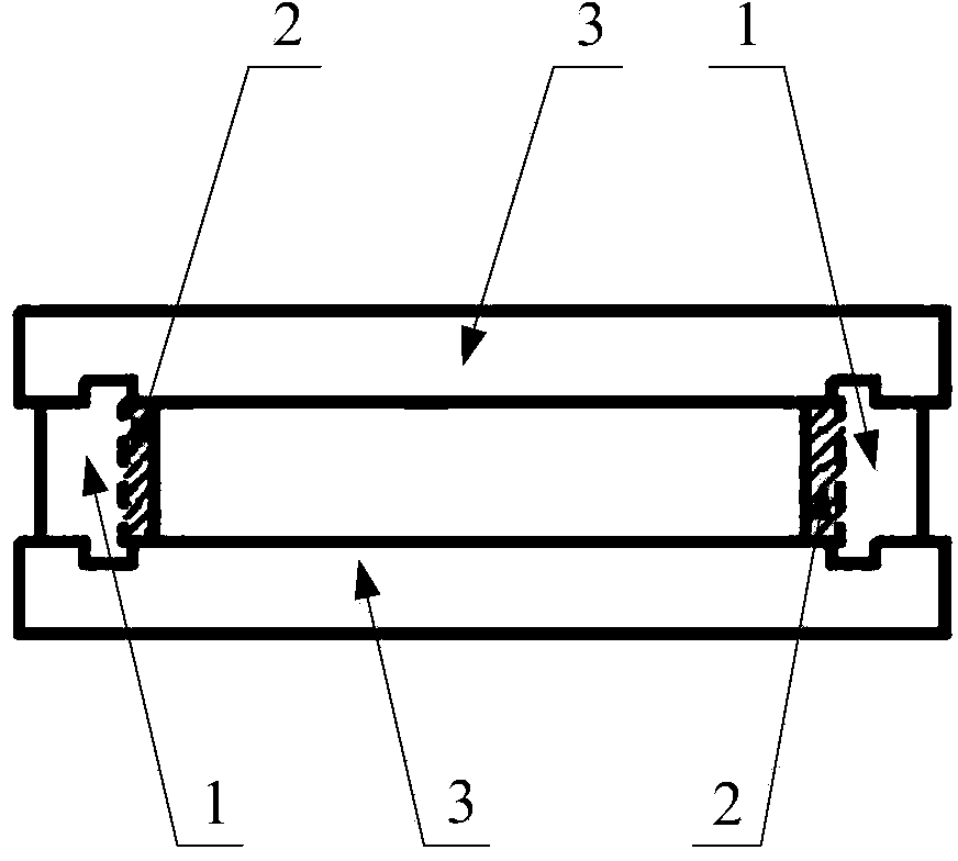 Compression molding die