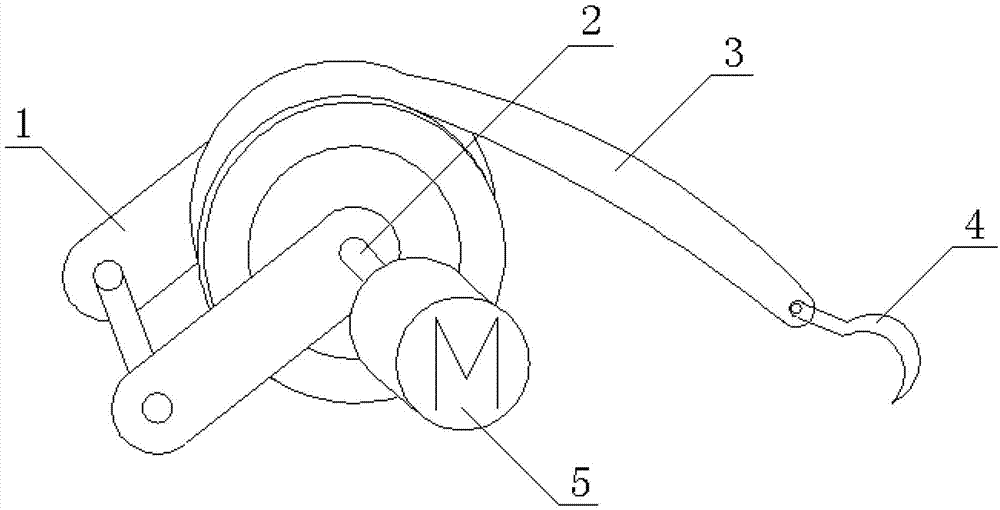 Trailing device for vehicles and application method thereof