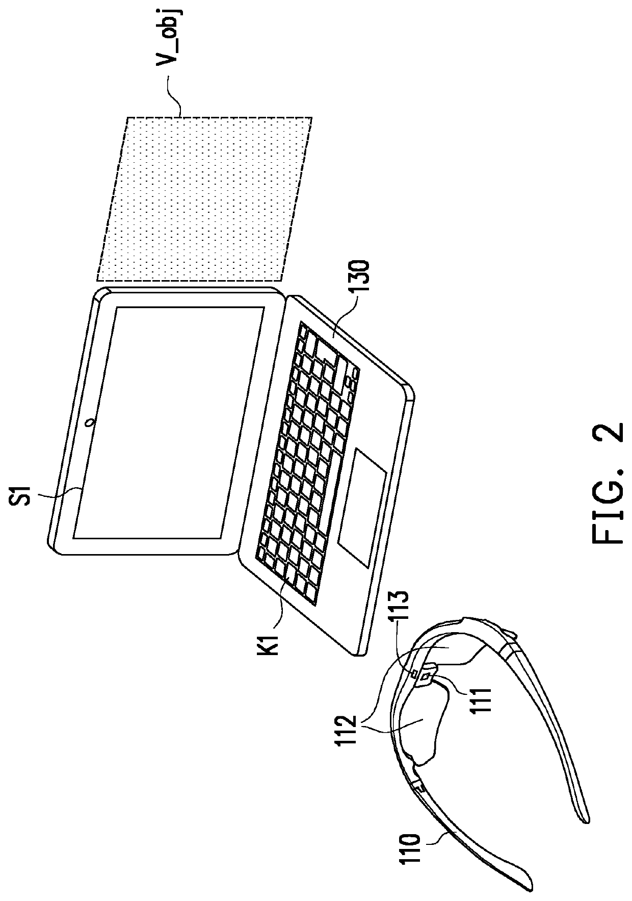 Augmented reality system and display method for anchoring virtual object thereof