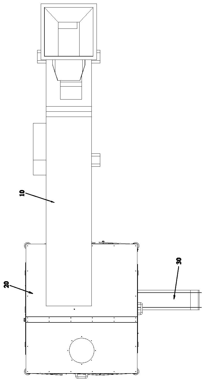 Multi-station rotating-type forage compressing and packaging machine