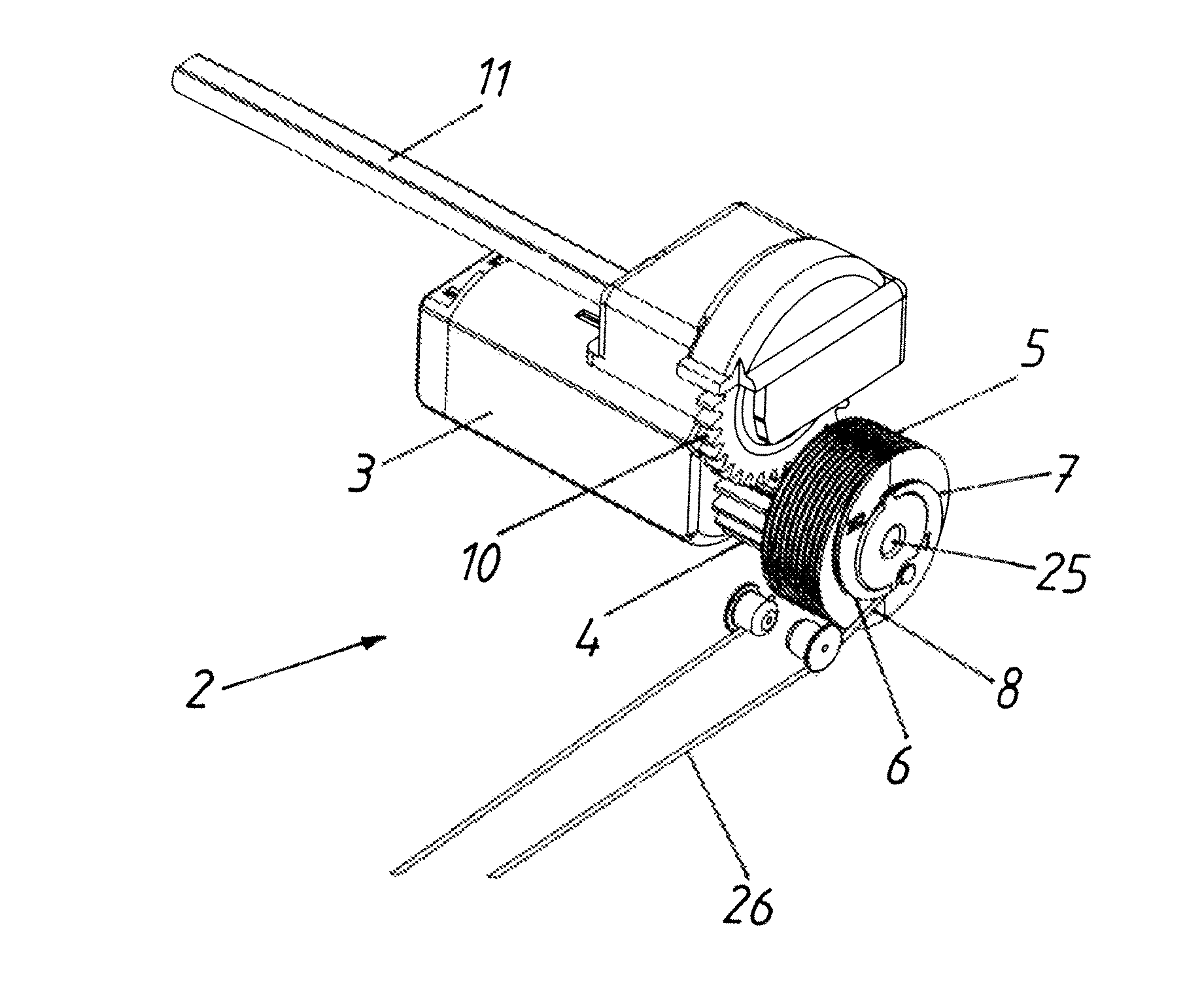 Furniture drive with a drive unit