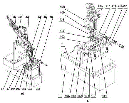 Special grinding machine for valve cone surface