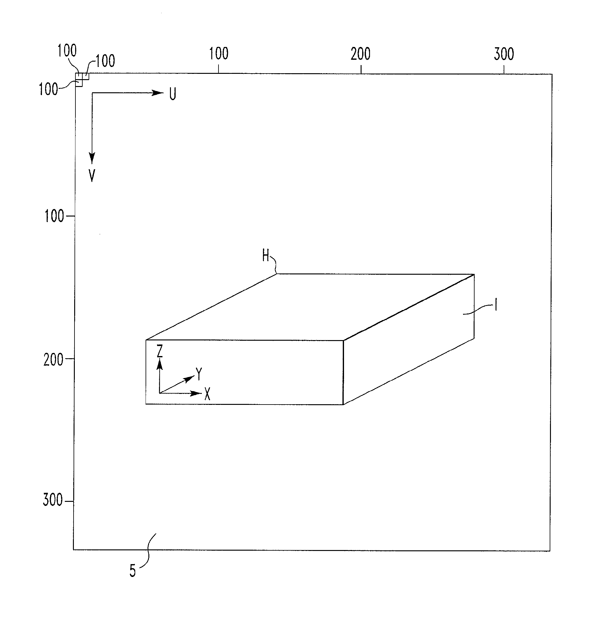 Dimensional Detection System and Associated Method