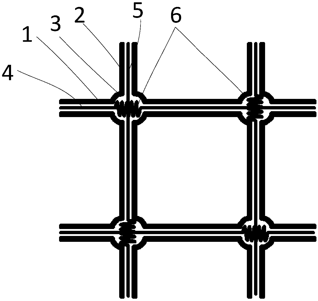 Airport luggage barrow net cover