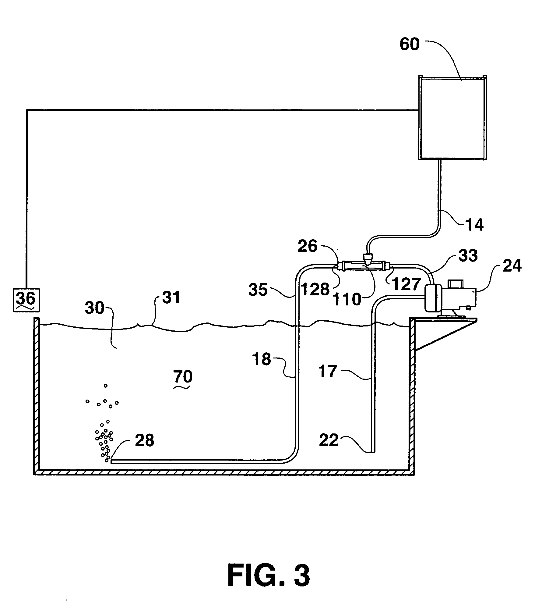 Carbonaceous waste treatment method using ozone