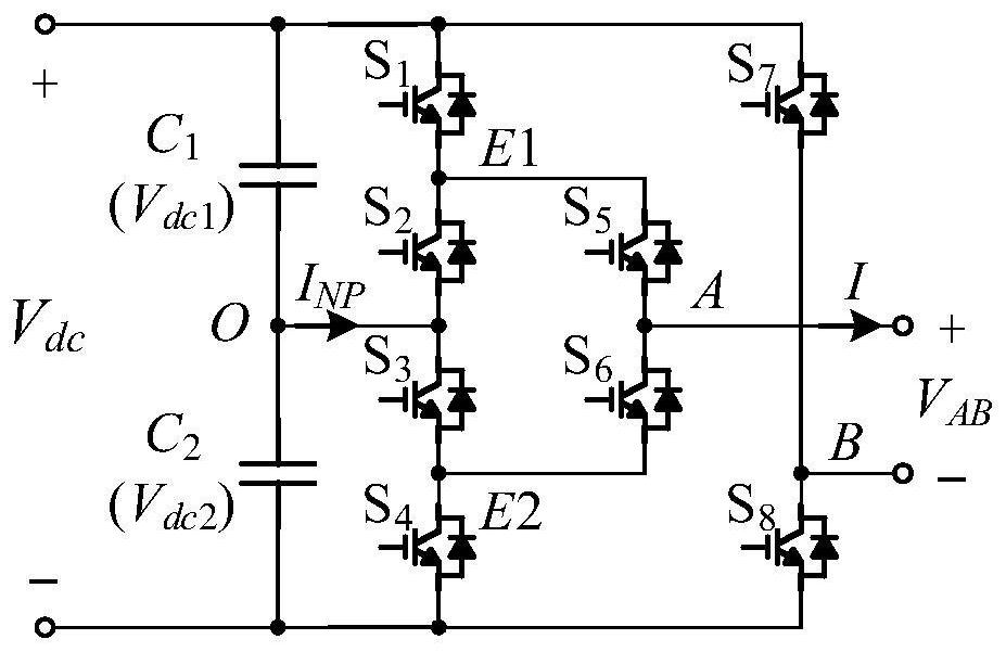 Five-level ANPC full-bridge isolation DC-DC converter and control method thereof