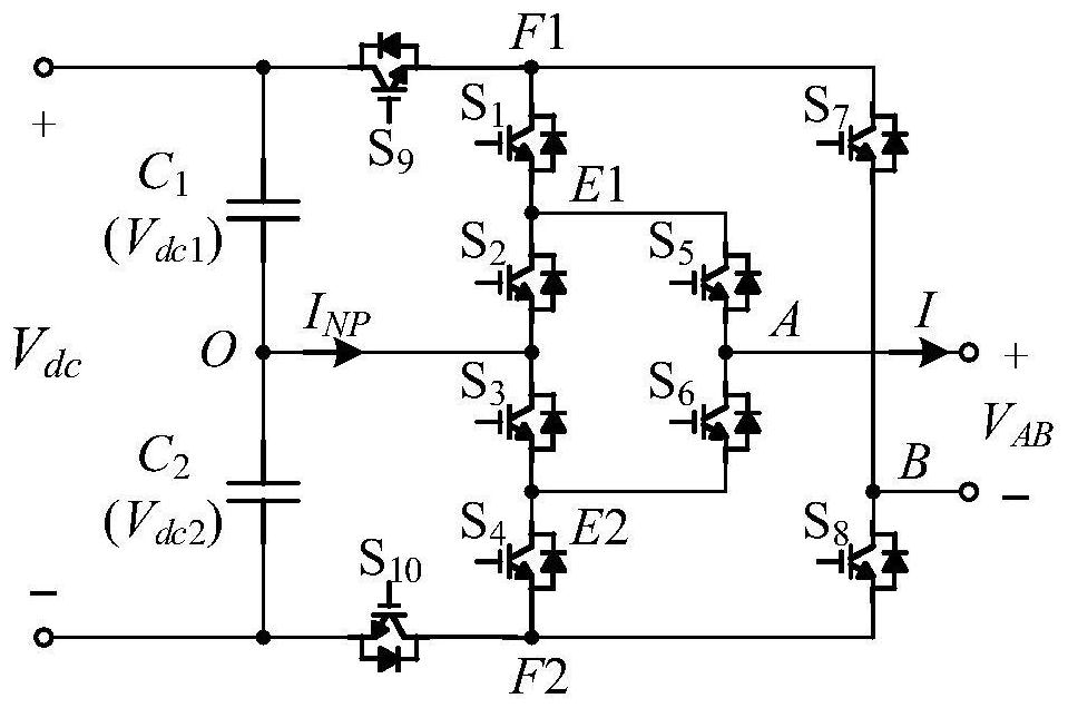 Five-level ANPC full-bridge isolation DC-DC converter and control method thereof