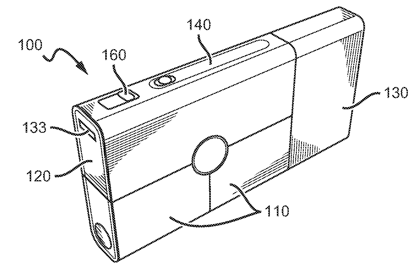 Analyte Testing Device with Lancet Cartridge and Test Strip Cartridge