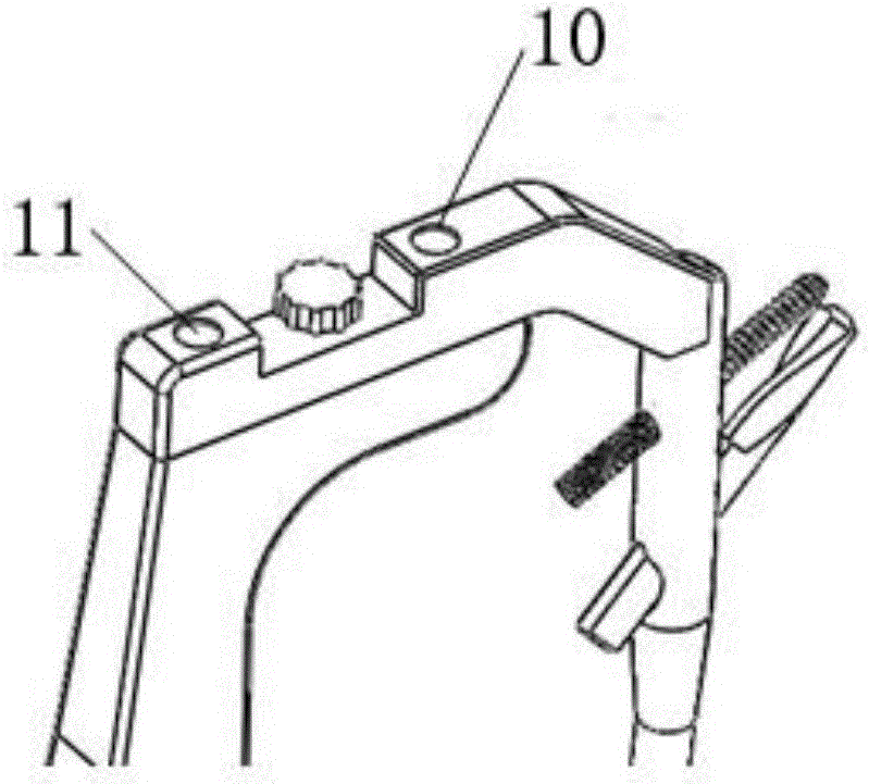 High-mechanical-stability nail external-guidance and internal-fixation configuration device