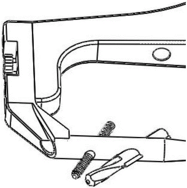 High-mechanical-stability nail external-guidance and internal-fixation configuration device