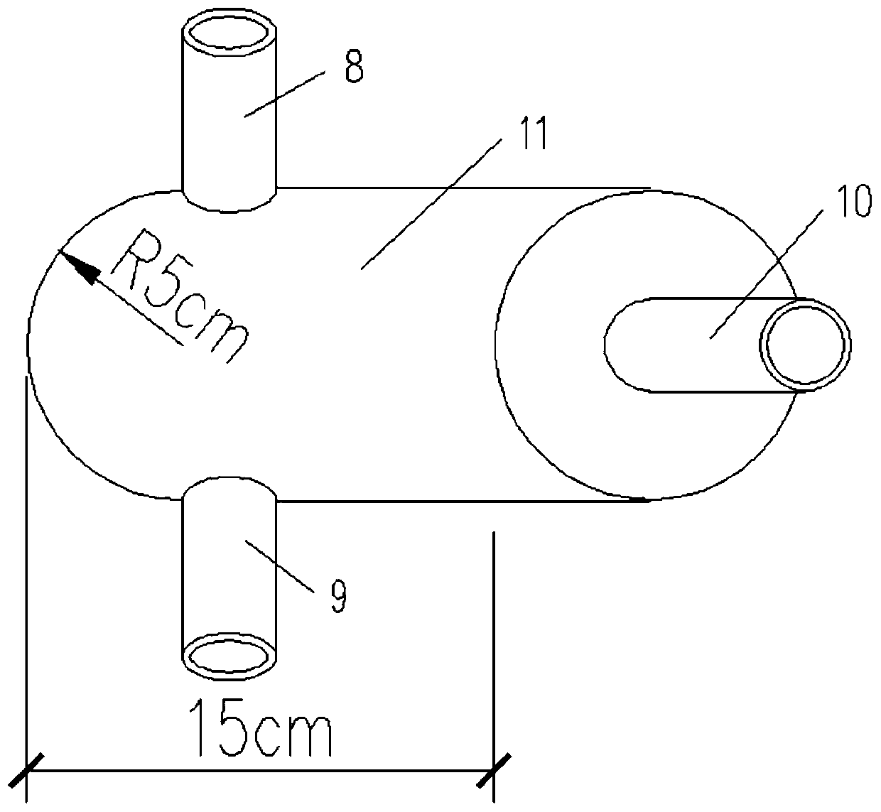 Cement paste concentration real-time regulation and control device for cement-soil mixing pile and use method thereof