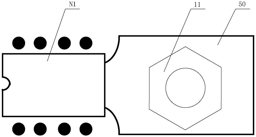 Thermocouple cold junction compensation and temperature measurement circuit and device