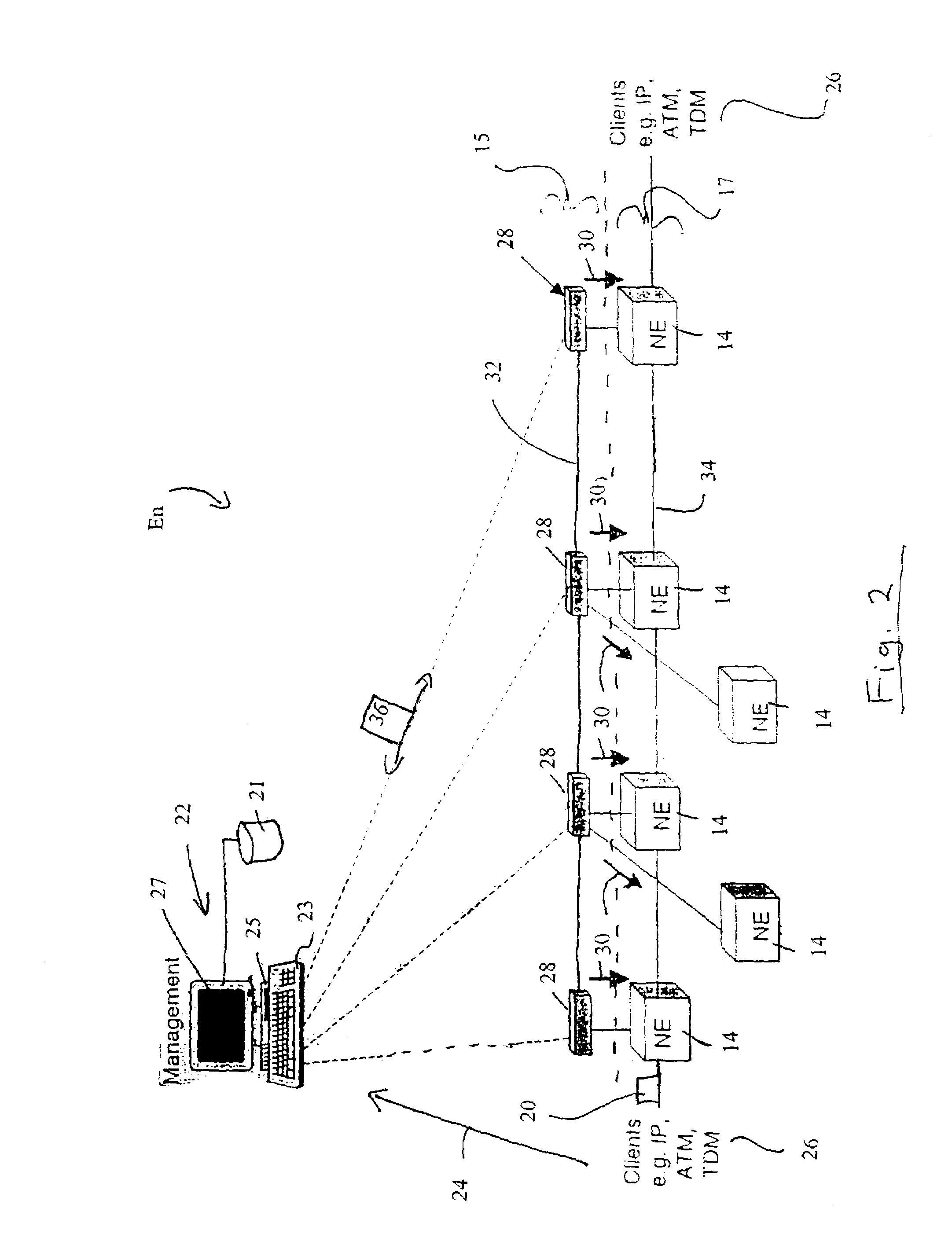 Resynchronization of control and data path state for networks