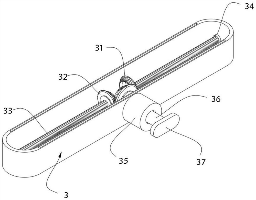 A three-point positioning cranial surgery positioning device