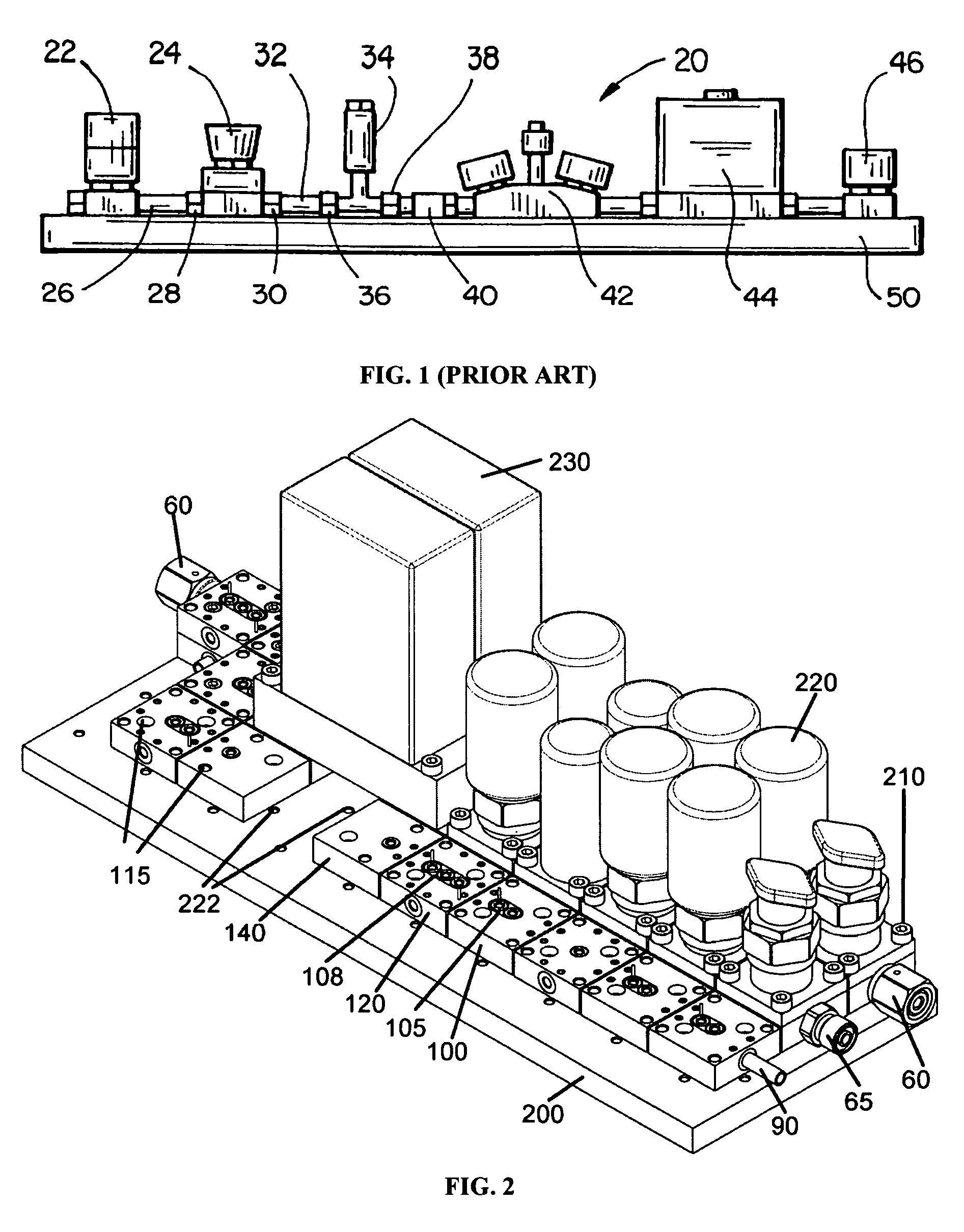 Modular fluid distribution system