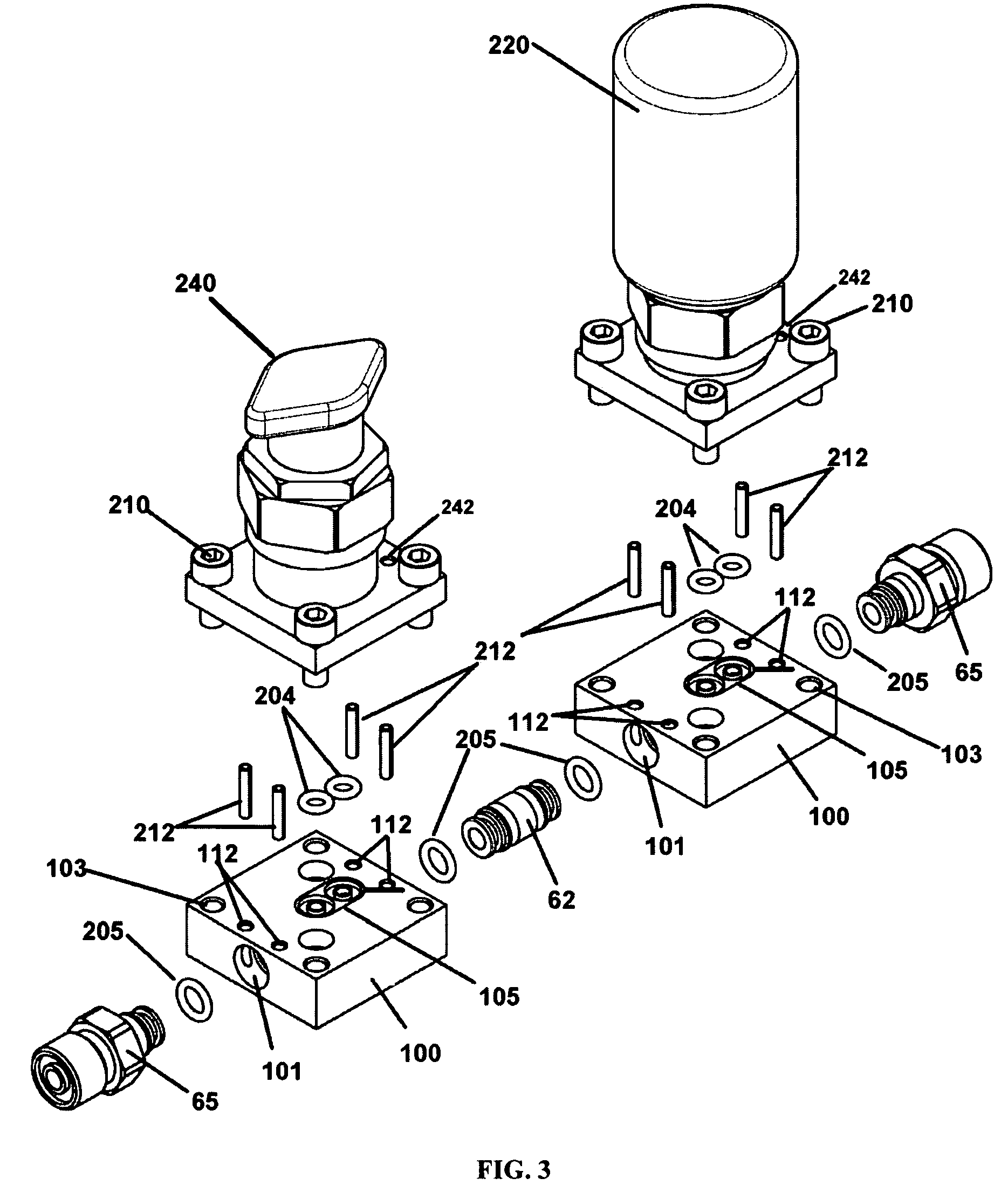 Modular fluid distribution system