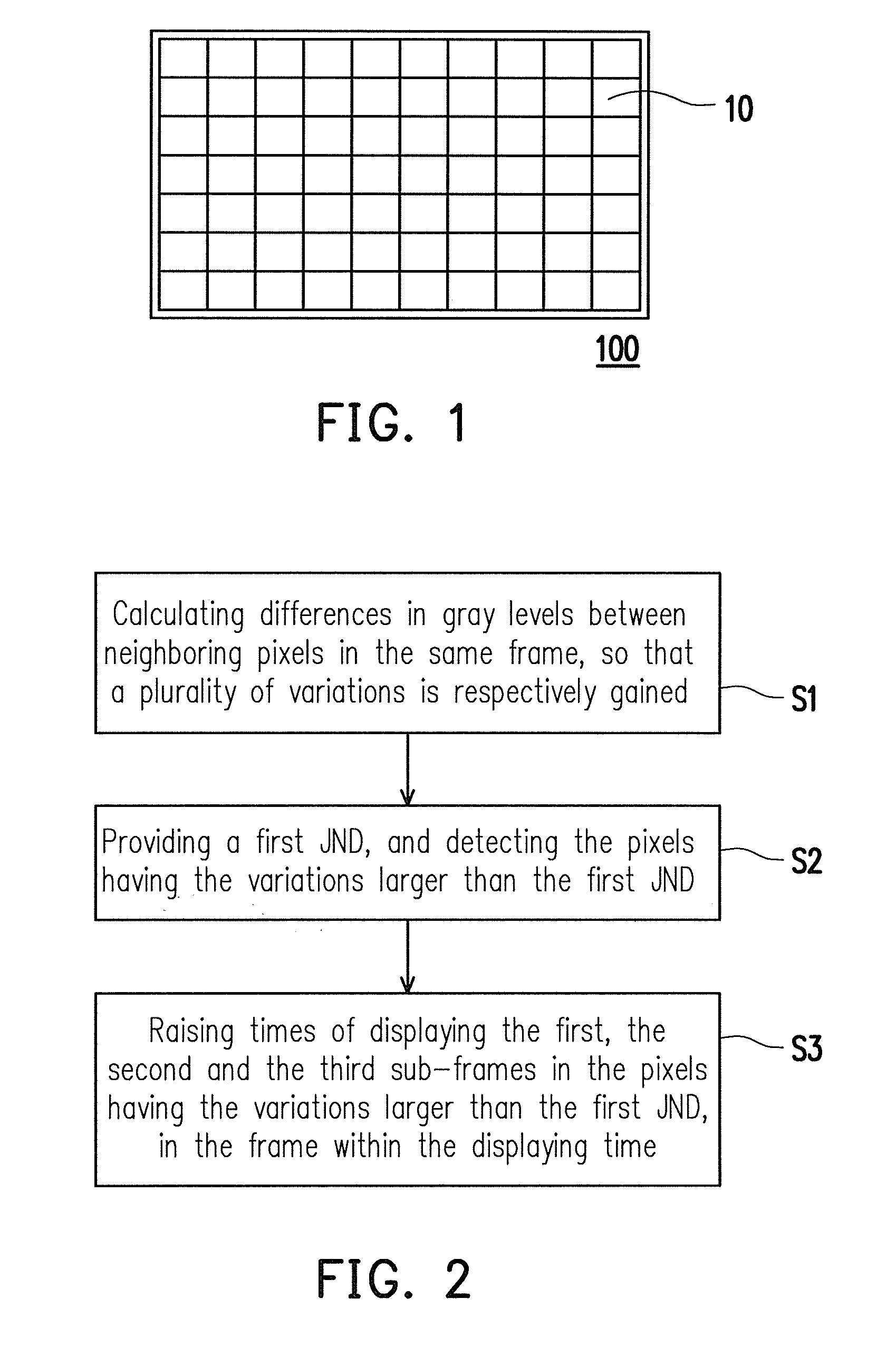 Color sequential method for displaying images