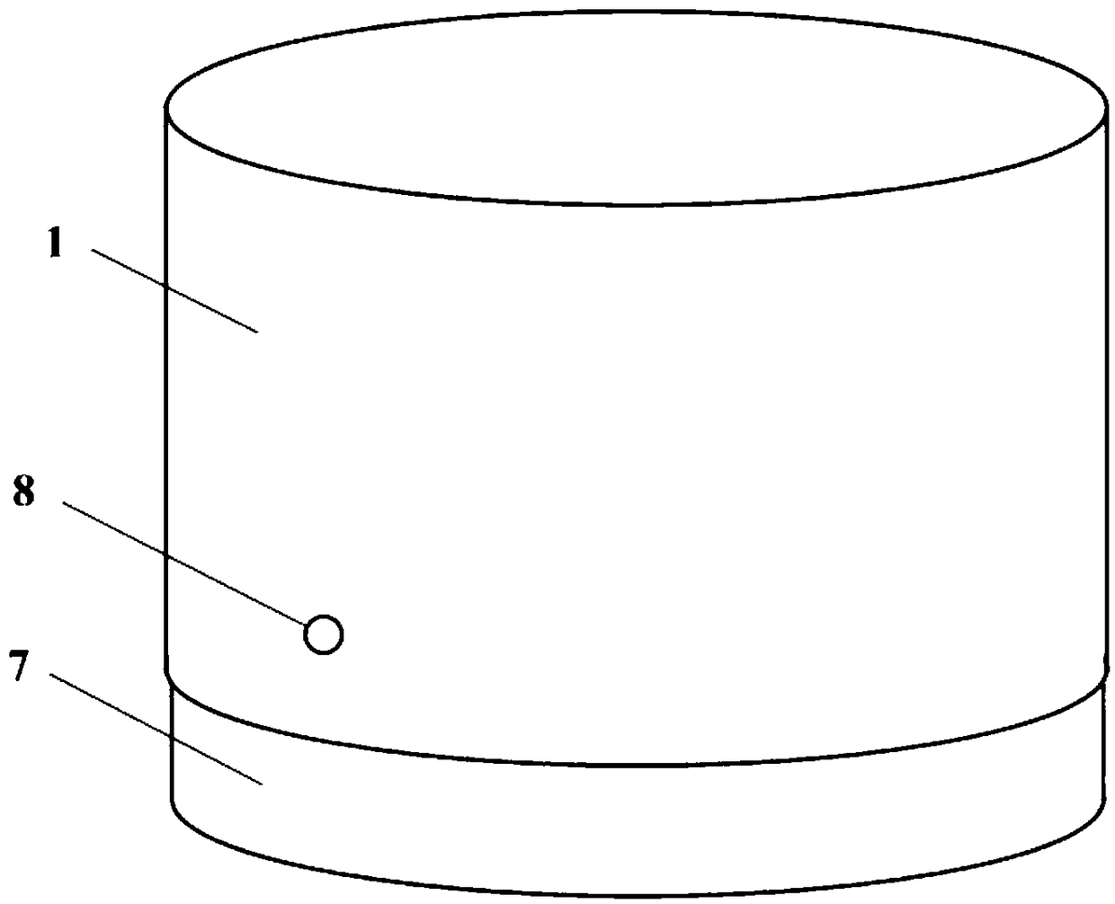 Working protection device for blast vibration sensor