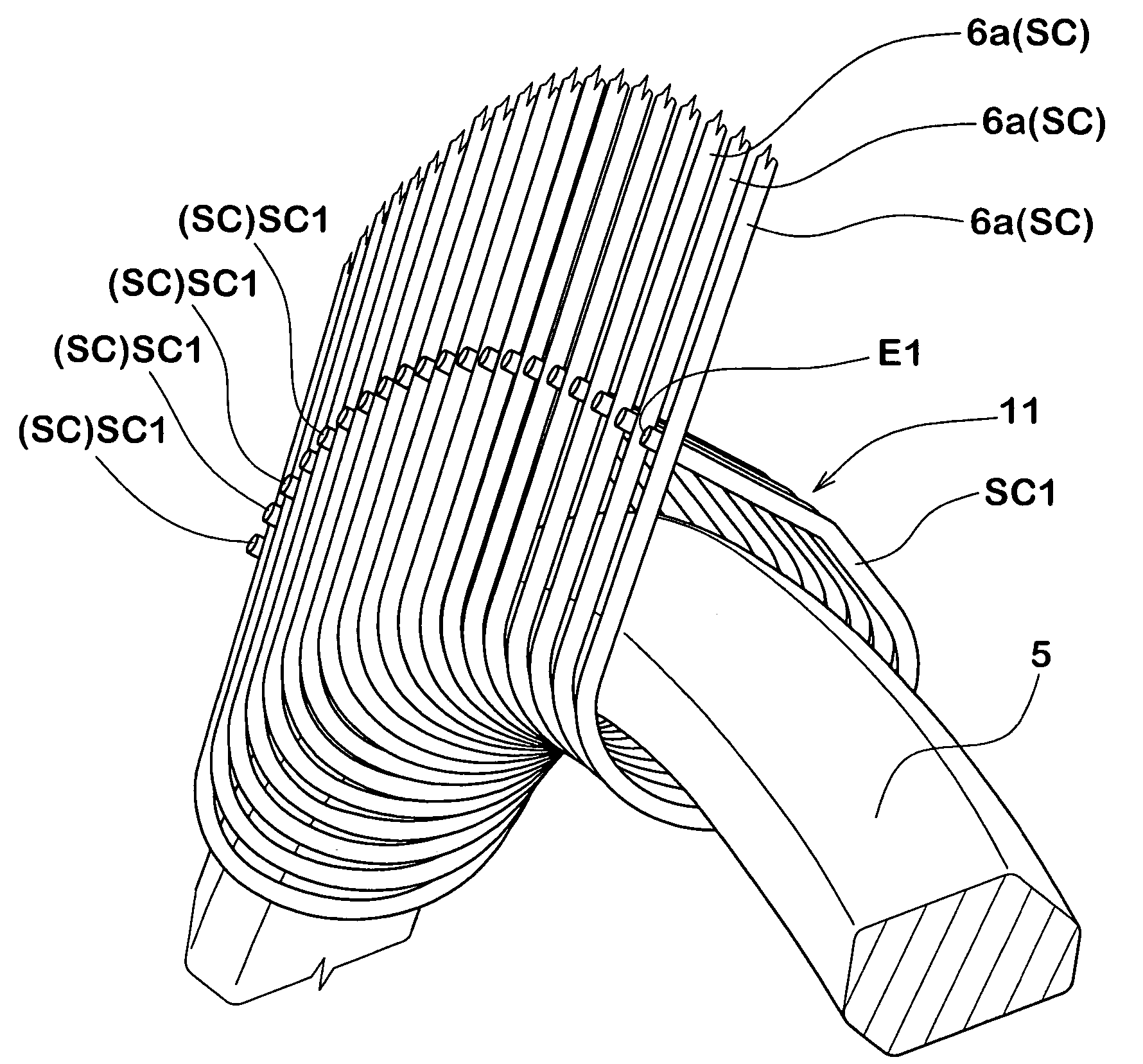 Tire for heavy load use