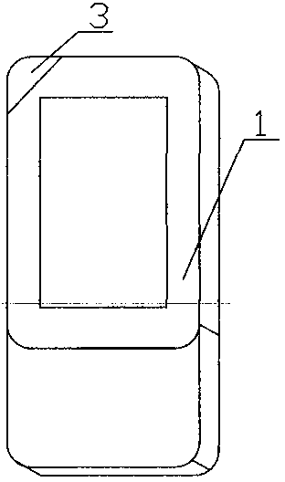 Mobile phone camera capable of shooting by rotating in all directions and achievement method thereof