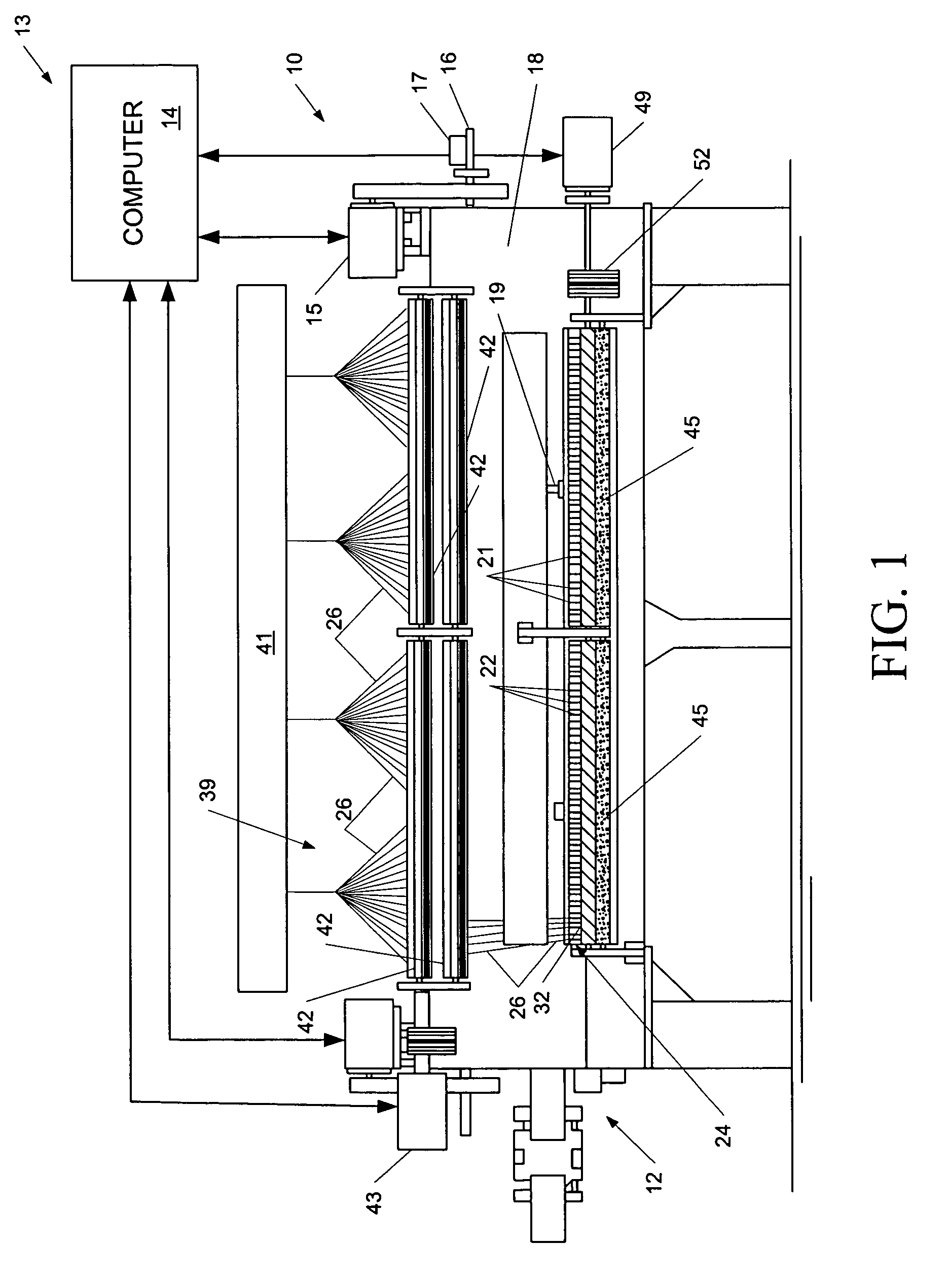 System and method for control of the backing feed for a tufting machine