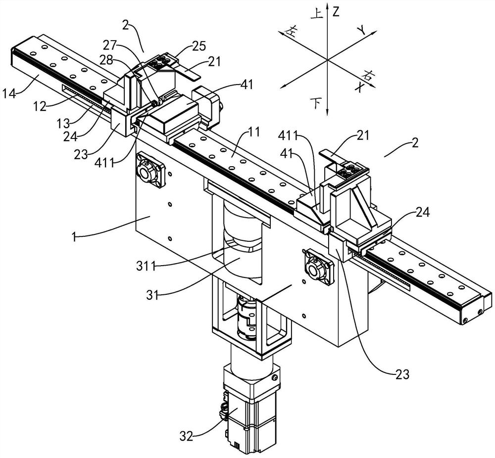 A knife press device and lamination equipment