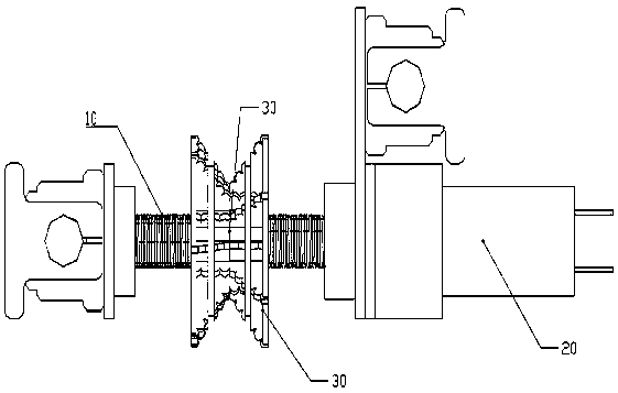 Descaling mechanism and fish belly and back descaling device