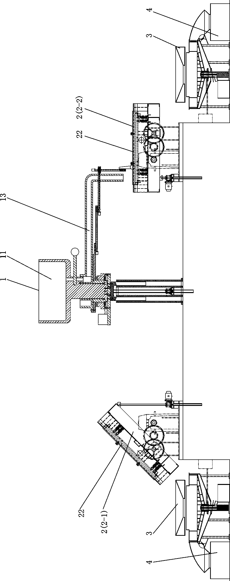 Granulating and casting method