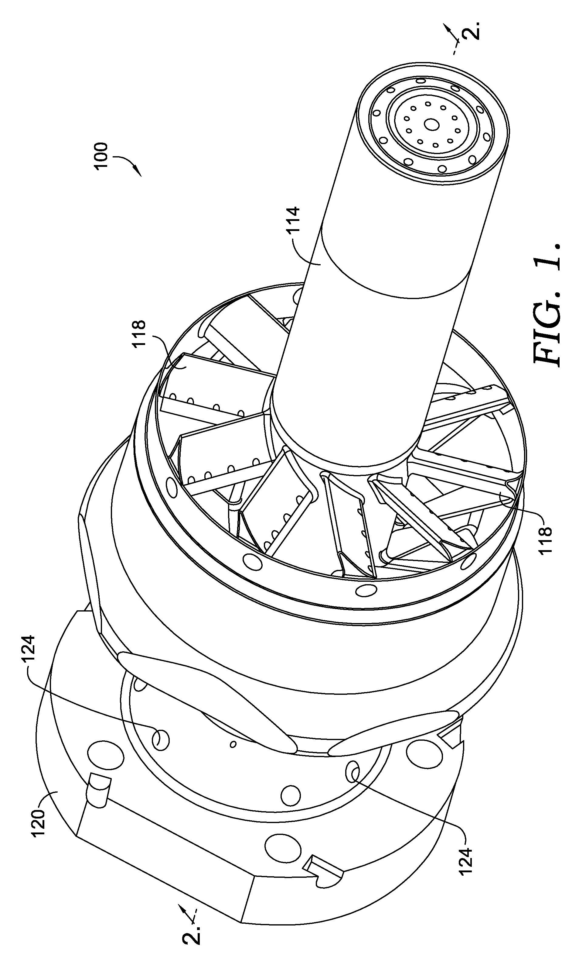 Gas turbine fuel nozzle having improved thermal capability