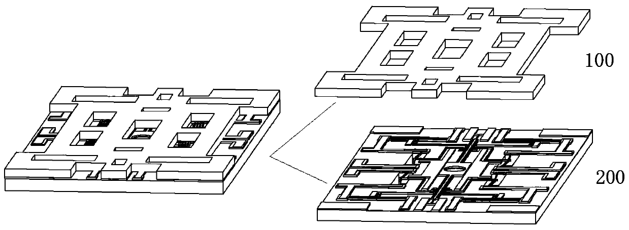 A two-way driving mems security device