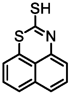 Preparation method of naphtho[1,8-de][1,3]thiazin-2-mercaptan