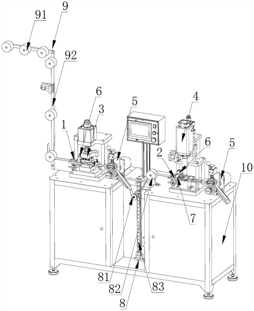 Full-automatic ultrasonic drilling two-in-one machine