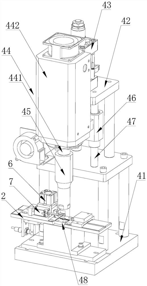 Full-automatic ultrasonic drilling two-in-one machine