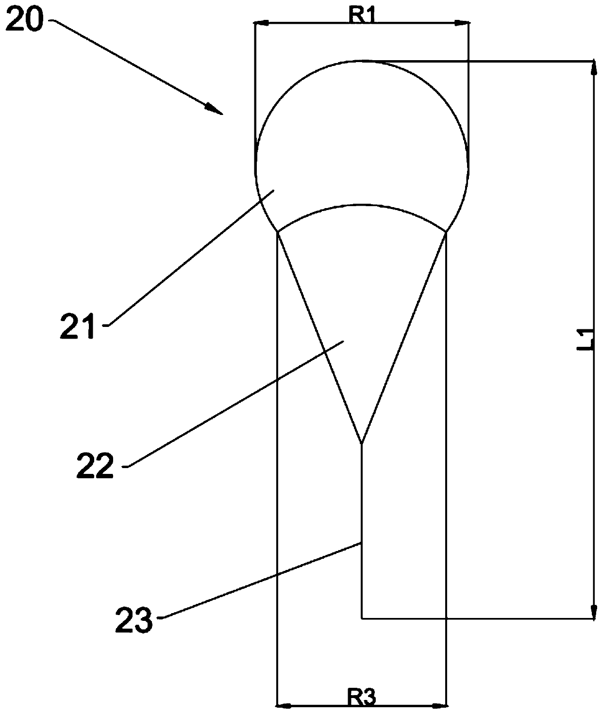 Automatic stopping device for drip infusion