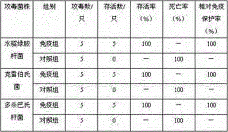 A kind of mink Pseudomonas aeruginosa, Klebsiella, Pasteurella triple inactivated vaccine