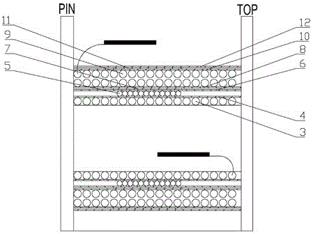 Transformer for switching power supply of video intercom system and preparation method thereof