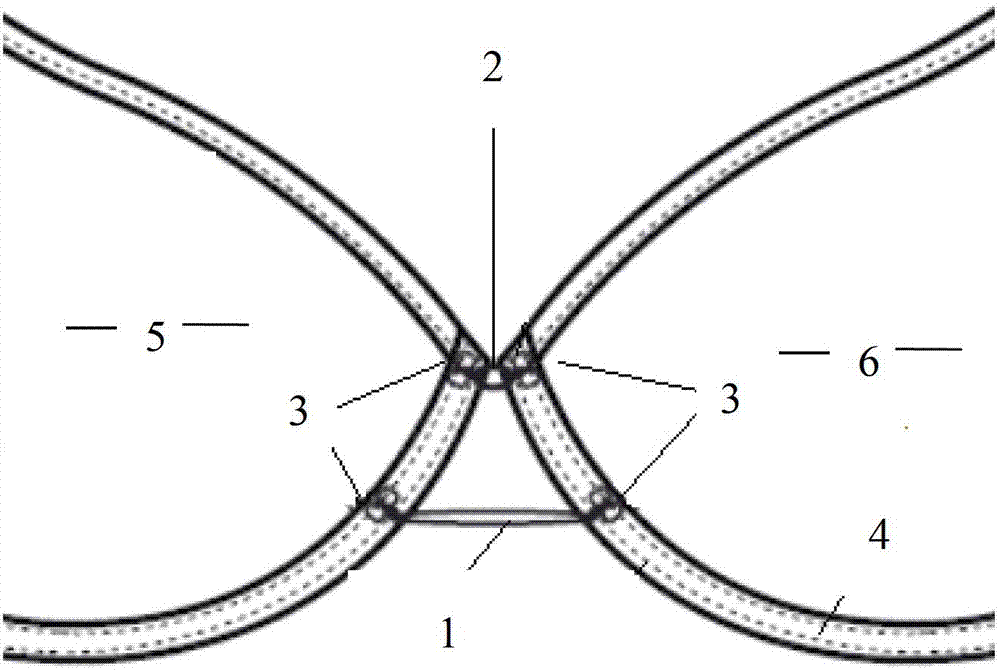 An interchangeable cup bridging system