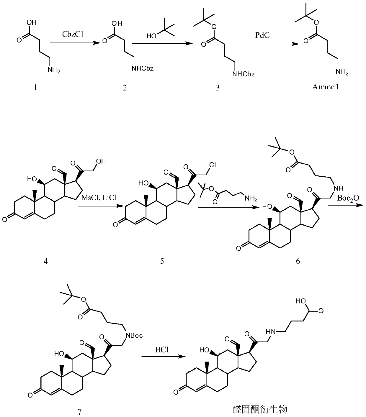 Aldosterone derivatives, immunogens, and synthesis methods, specific antibodies, detection reagents, preparation methods, and kits