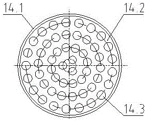 Plasma sewage treatment device and treatment method thereof